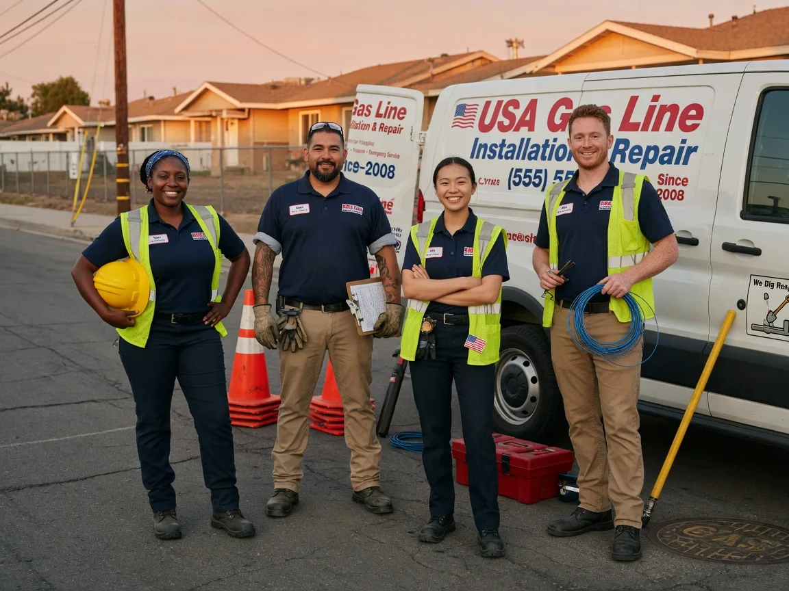 Gas Line Installation company in Harrison, MI